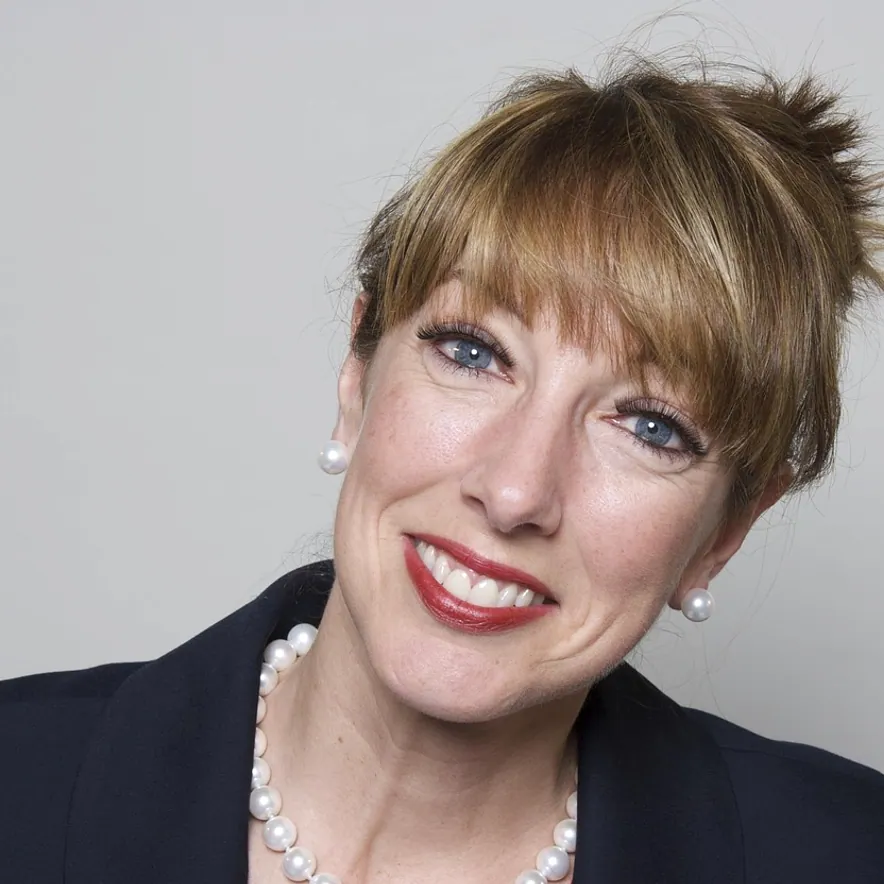 Marketing, woman and undertake